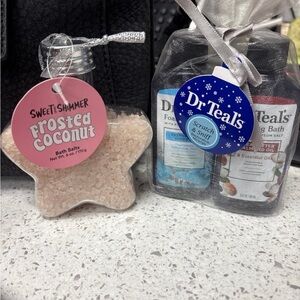 Sweet Shimmer Frosted Coconut Bath Salts